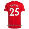 Manchester United Jadon Sancho 25 Hjemme 2021-22 - Herre Fotballdrakt